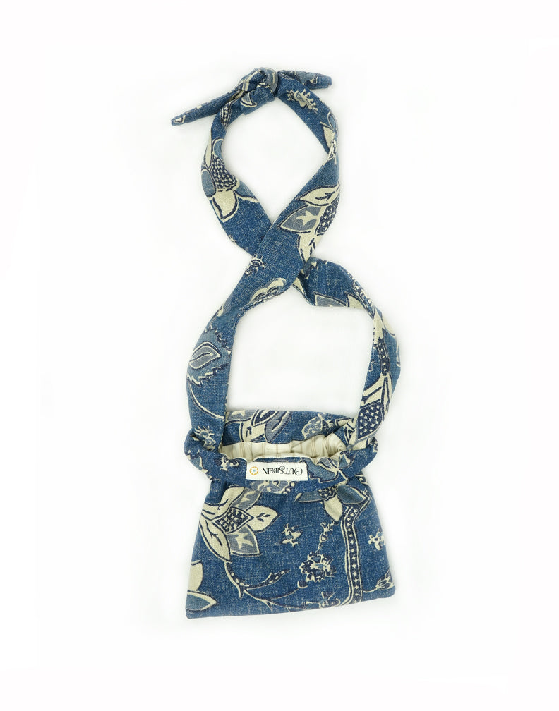 Dusty Delphinium CrossedUP Crossbody Bag 1069B OUTSIDEINWORKS