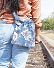 Load image into Gallery viewer, Dusty Delphinium CrossedUP Crossbody Bag - 1069B